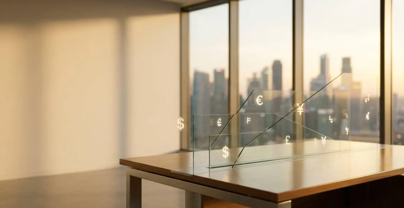 Modern financial dashboard displaying real-time cash flow data streams and API connections