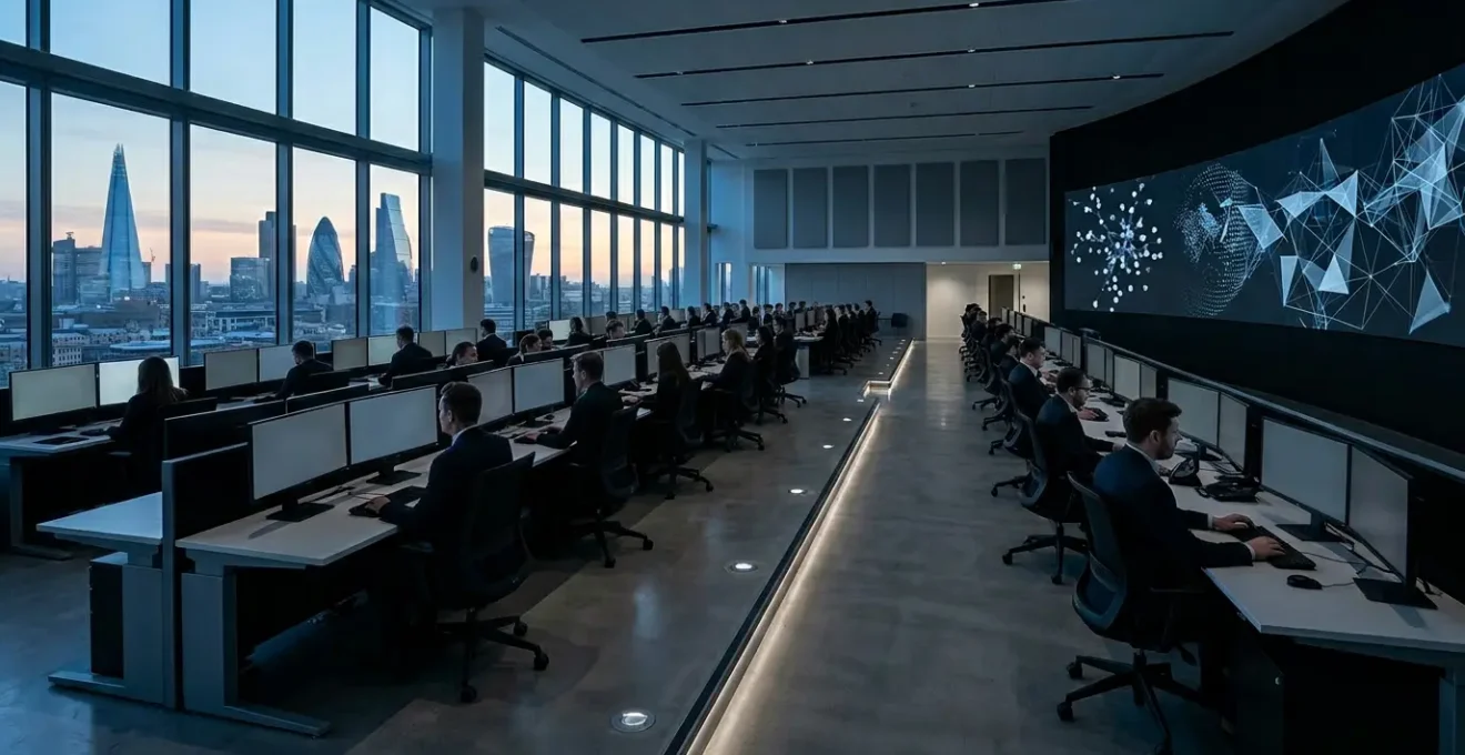 Security operations center with UK digital infrastructure protection
