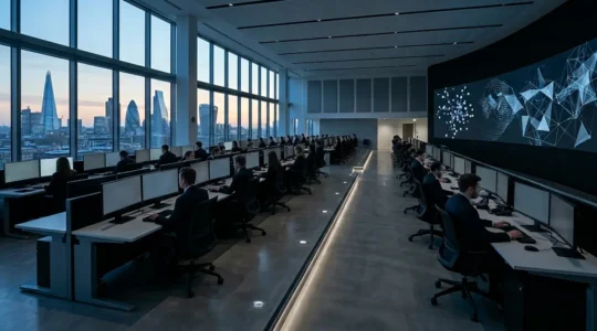 Security operations center with UK digital infrastructure protection