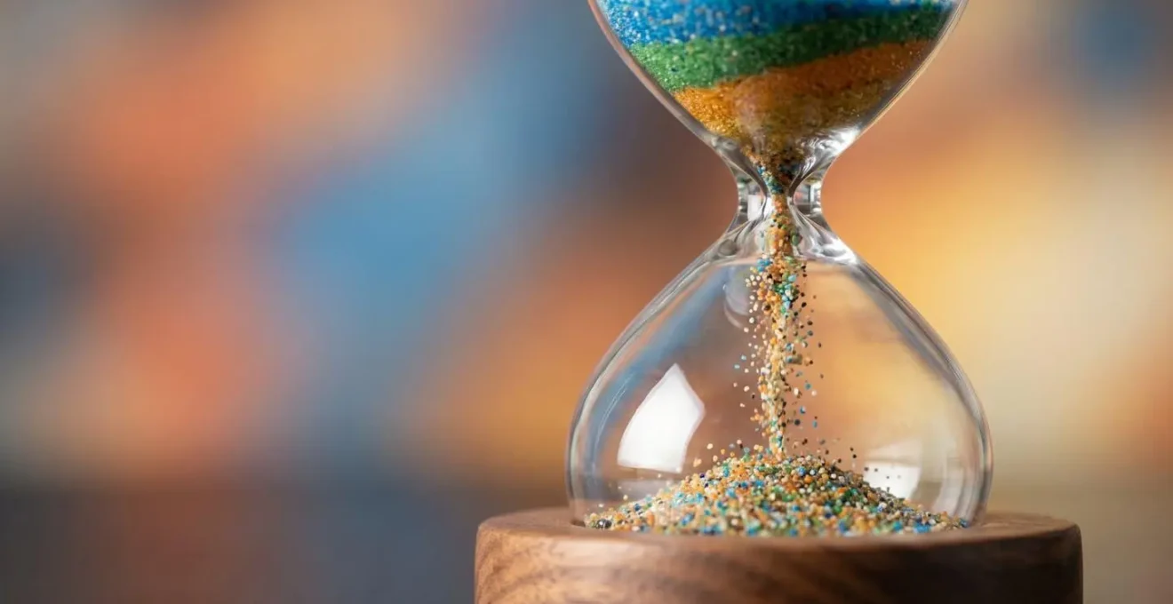 Time-based data retention and purging process visualization